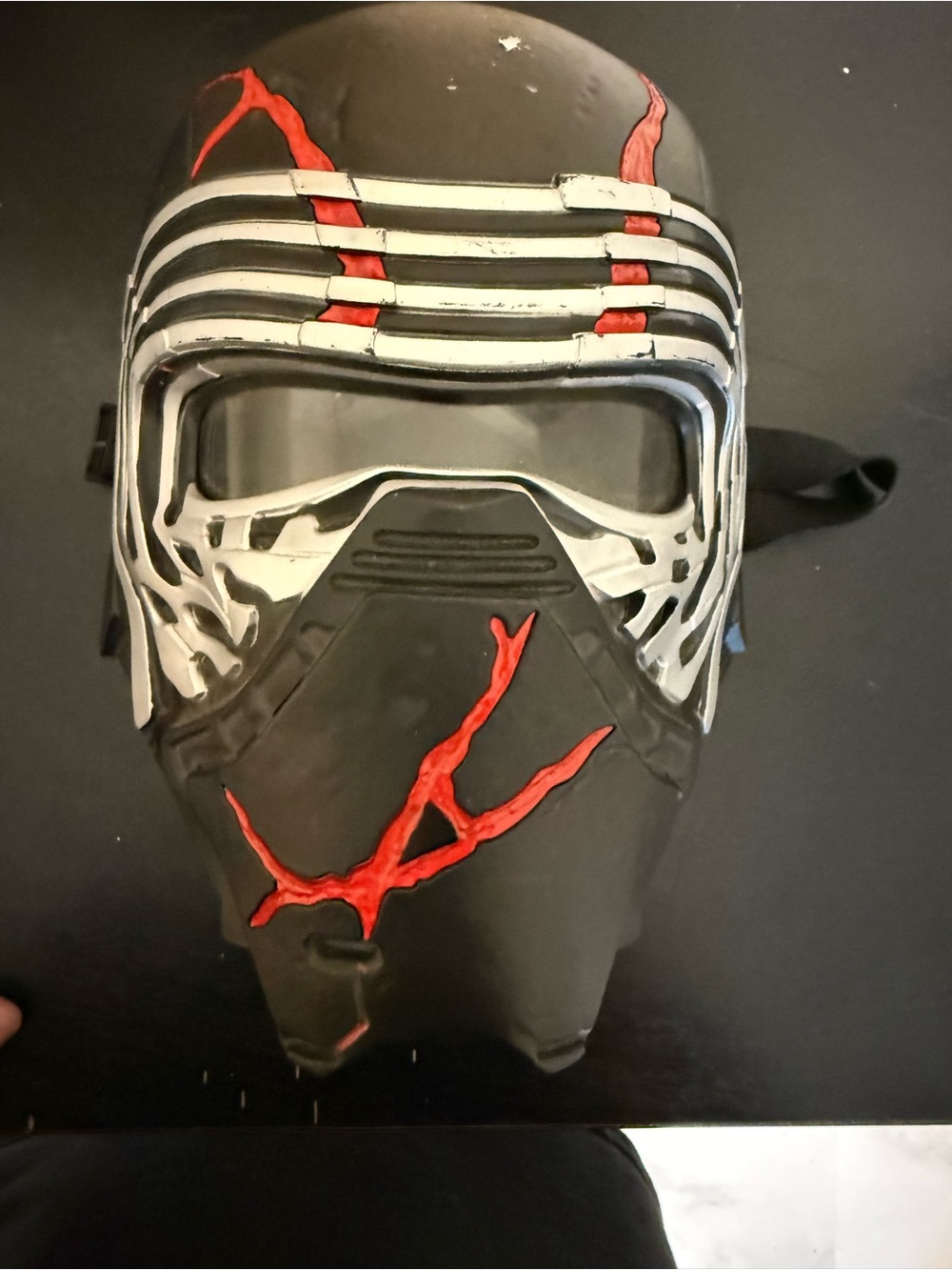 Star Wars Kylo Ren Mask with Red light up Detailing